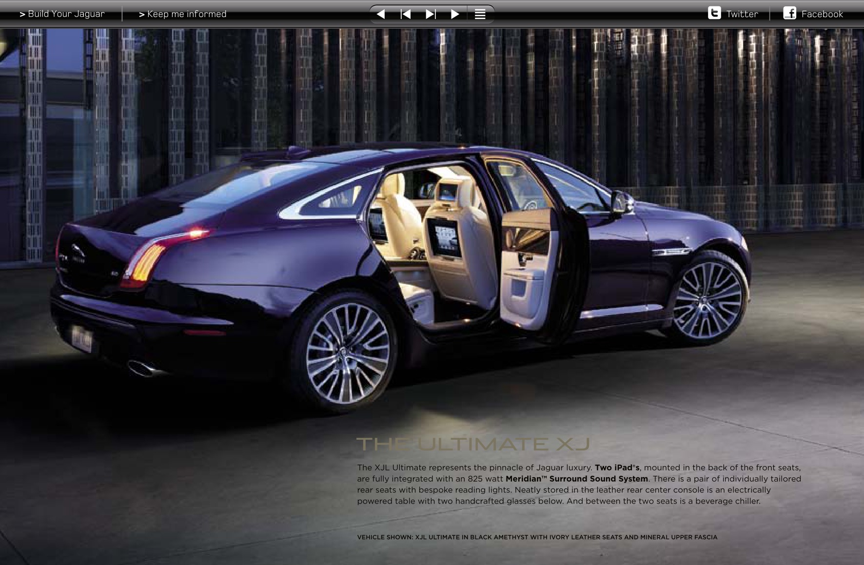 2013 Jaguar XJ Brochure Page 31